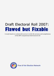 Draft Electoral Roll 2007 Flawed but Fixable