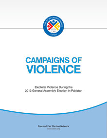 Electoral Violence During 2013 General Assembly Election in Pakistan