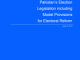 A Unification of Pakistan’s Election Legislation including Model Provisions for Electoral Reforms
