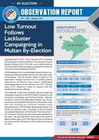 Low Turnout Follows Lackluster Campaigning in Multan By-Election