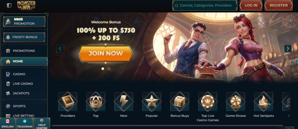 MonsterWin Casino España La Nueva Era del Juego Online 876721659